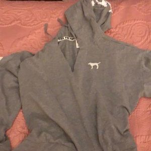 Victoria’s Secret pink sweatshirt